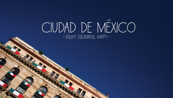 Folky, Colourful, Happy Ciudad de Mexico Minimap. See more in superminimaps.com