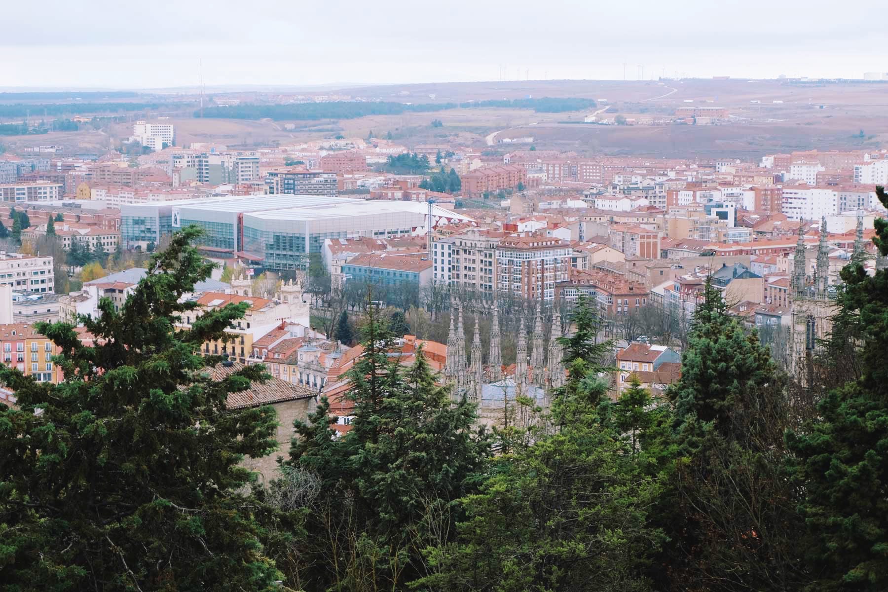 A slice of Burgos across time from the Castle Hill, to the Museum of Evolution / Photo: Superminimaps. 